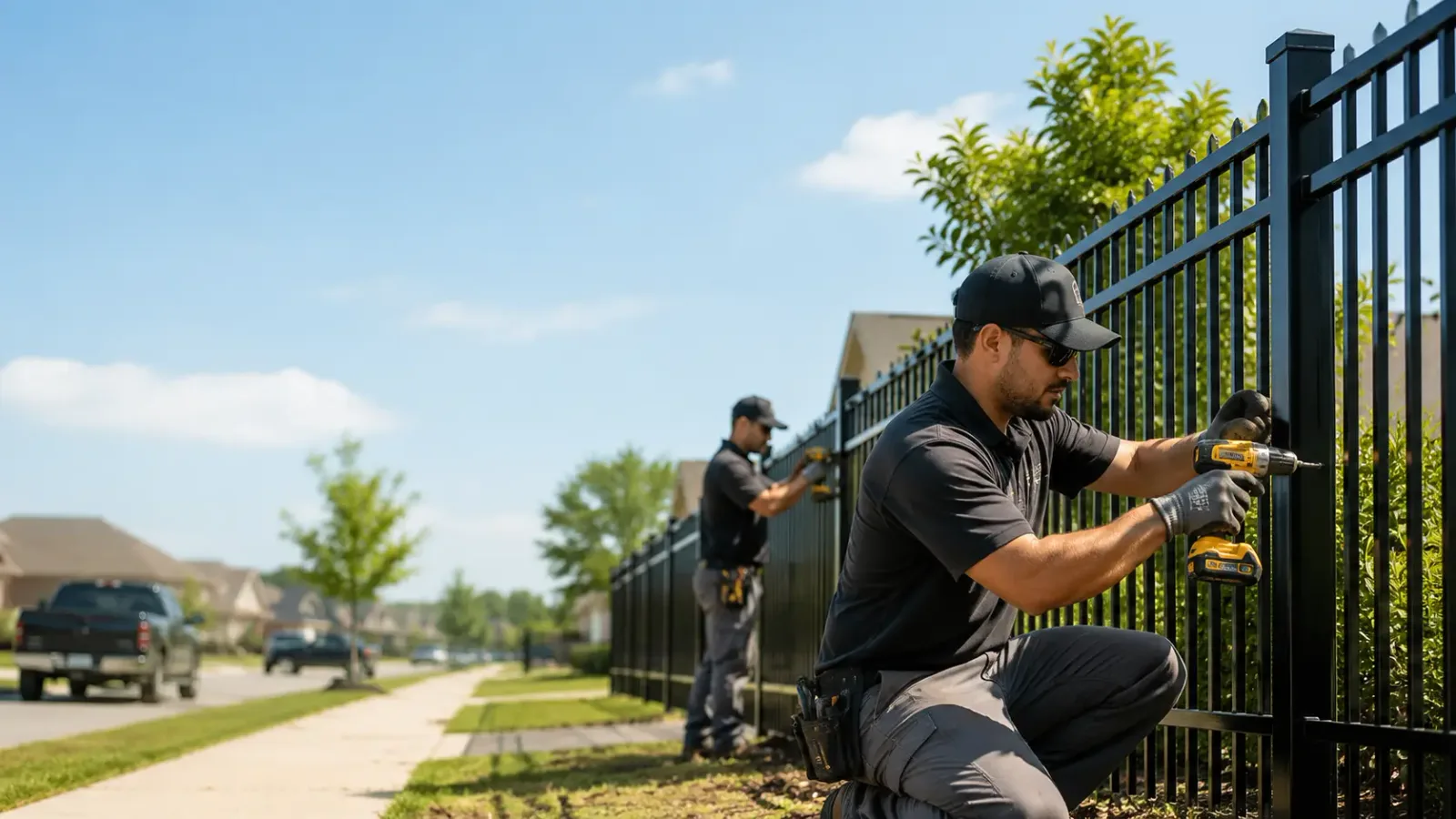 Metal Fence Installation in New Cambria, MO